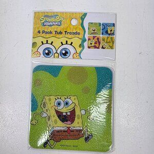 Sponge Bob Bathtub treads square anti-slip one pack of 4 pcs